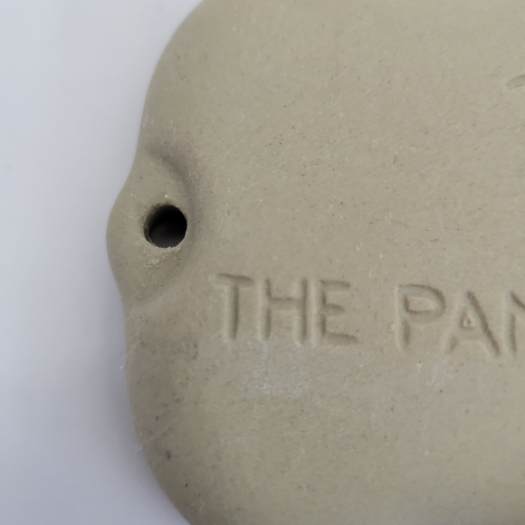 Vintage The Pampered Chef Clay Cookie Mold Teddy Bear 1991 Stoneware With Recipe - Picture 5 of 7